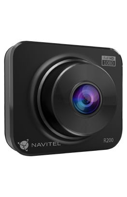 Light and compact DVR with high-quality optics and a built-in G-sensor